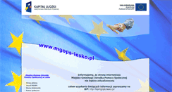 Desktop Screenshot of mgops-lesko.pl